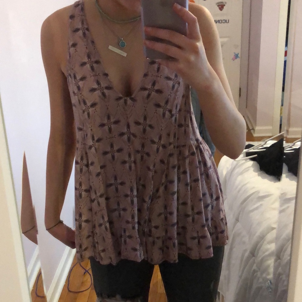 Free People Flowey Tank Top